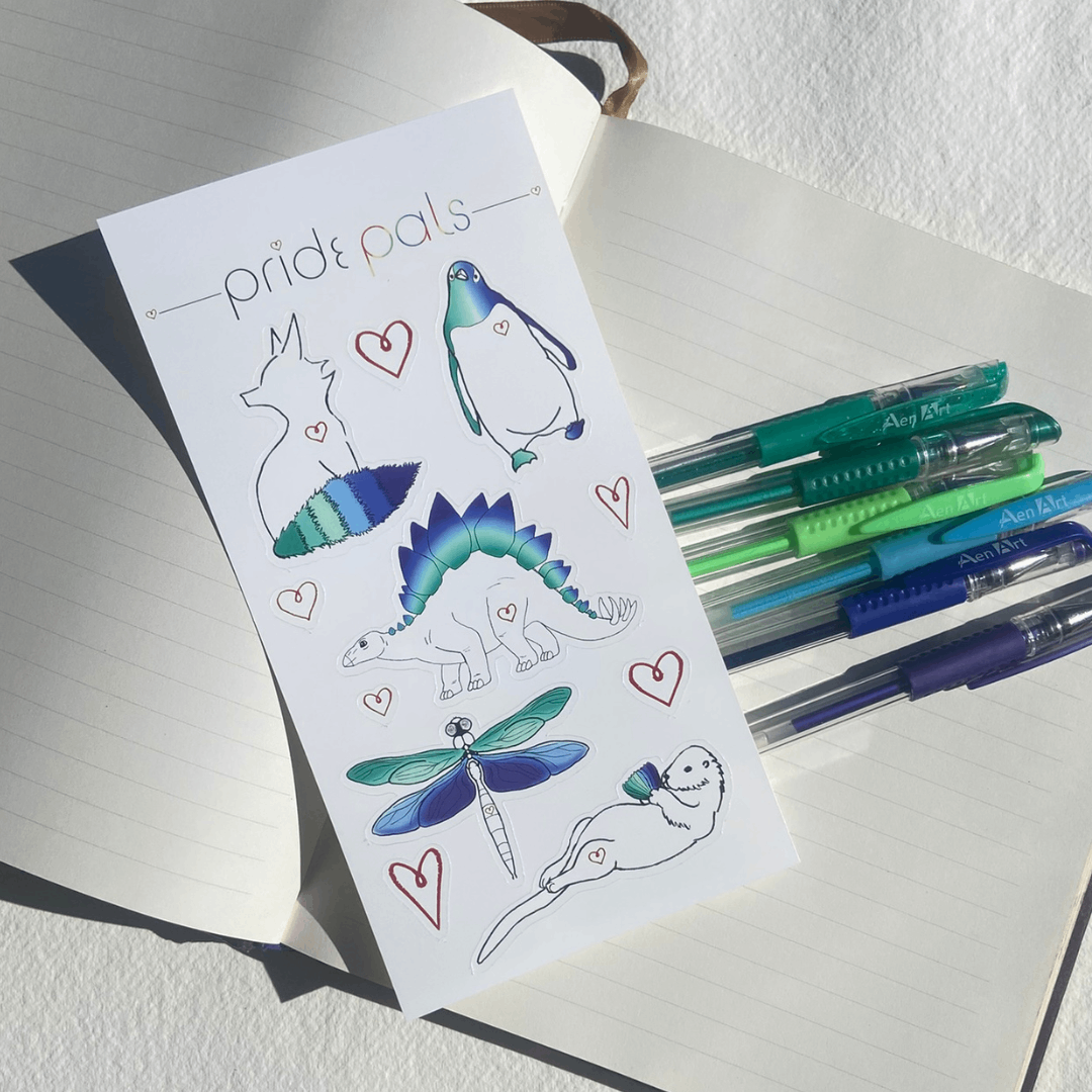 Gay Pride | 4"x7" Sticker Sheet