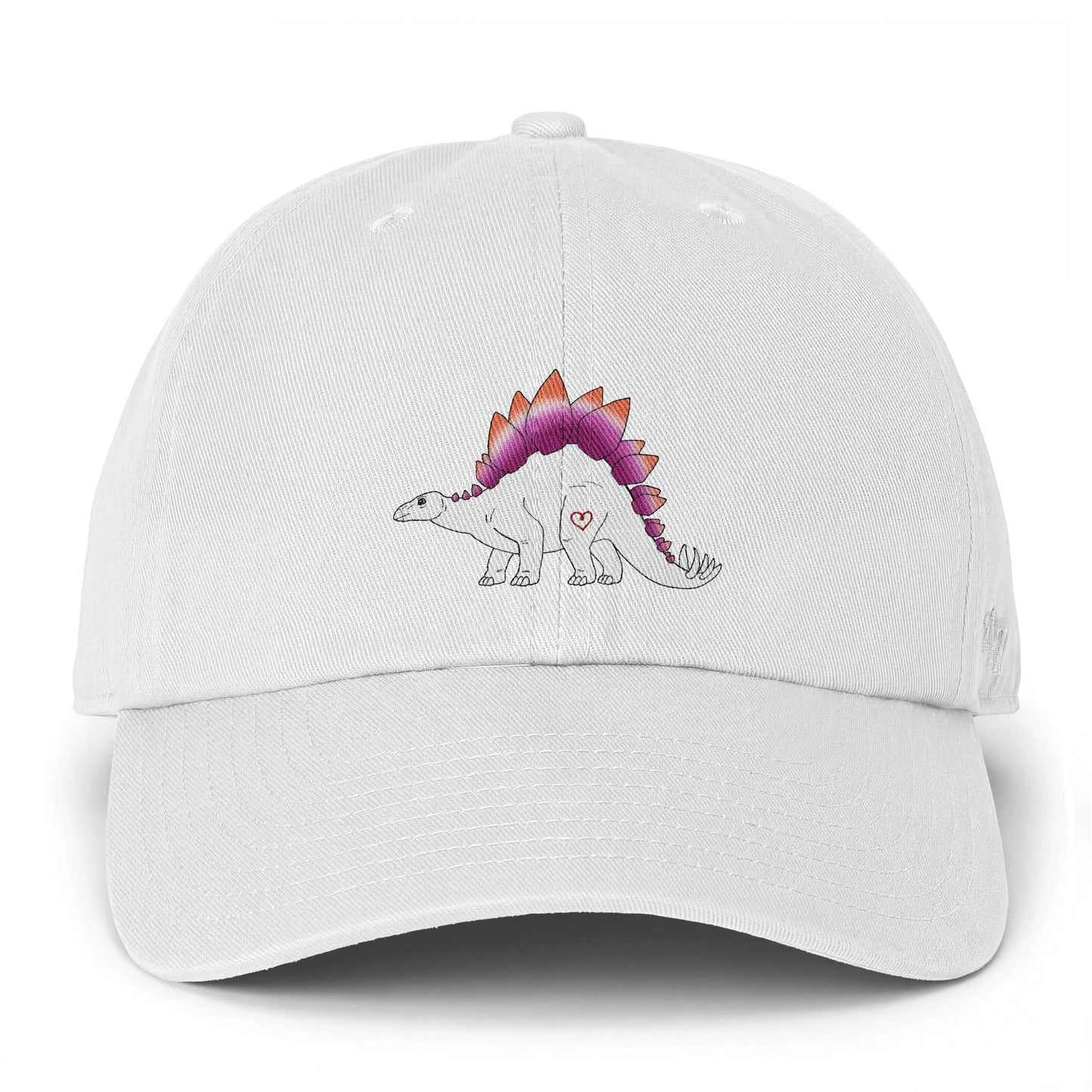 Stegosaurus | Lesbian Pride | Soft Ball Cap
