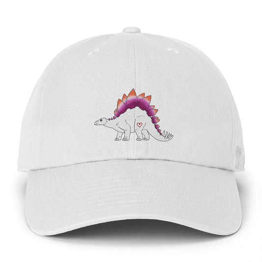 Stegosaurus | Lesbian Pride | Soft Ball Cap