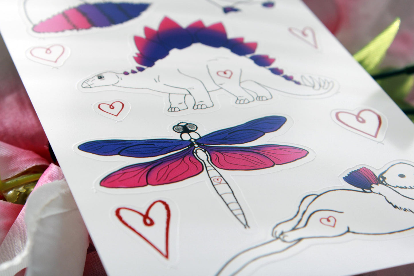 Bi Pride | 4"x7" Sticker Sheet