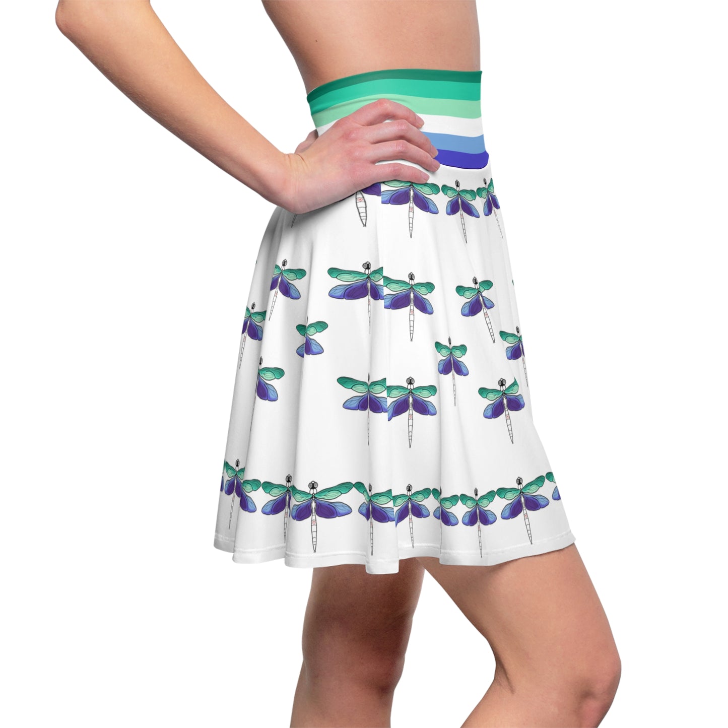 Gay Pride | Dragonflies | Skater Skirt