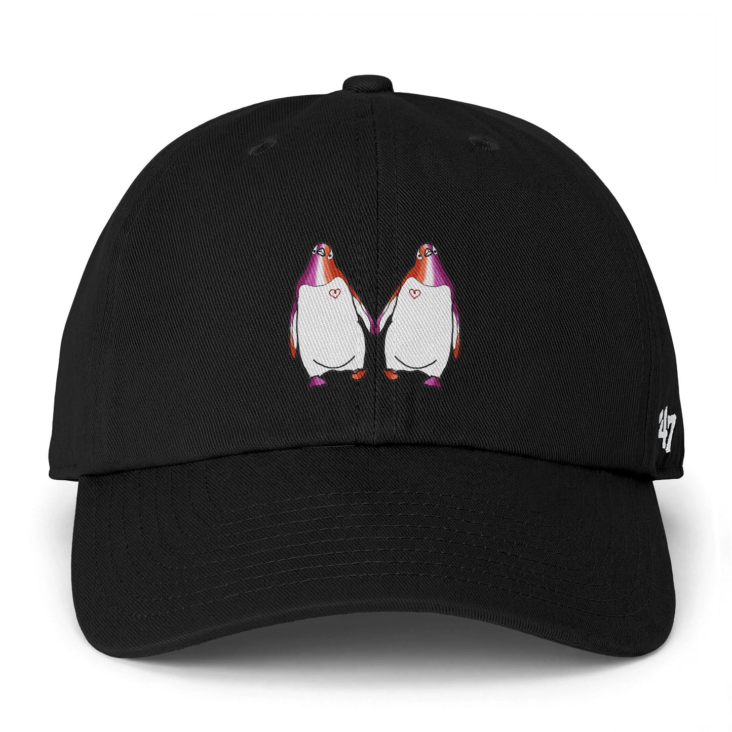 Penguins | Lesbian Pride | Soft Ball Cap