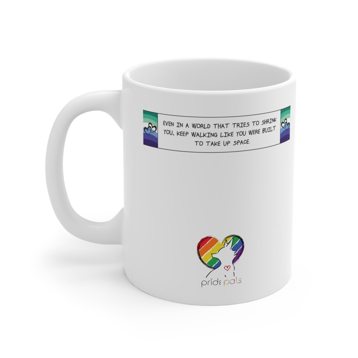 Stegosaurus Pride Vibes | 11 oz Coffee Mug | Gay Pride