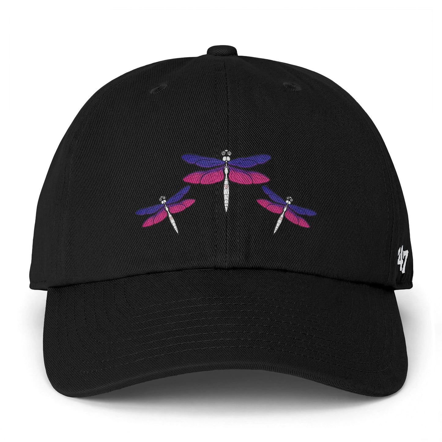 Dragonflies | Bi Pride | Soft Ball Cap