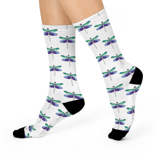 Dragonfly | Gay Pride | Cushioned Crew Socks