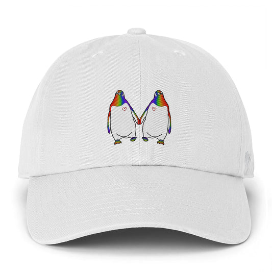 Penguins | Rainbow Pride | Soft Ball Cap