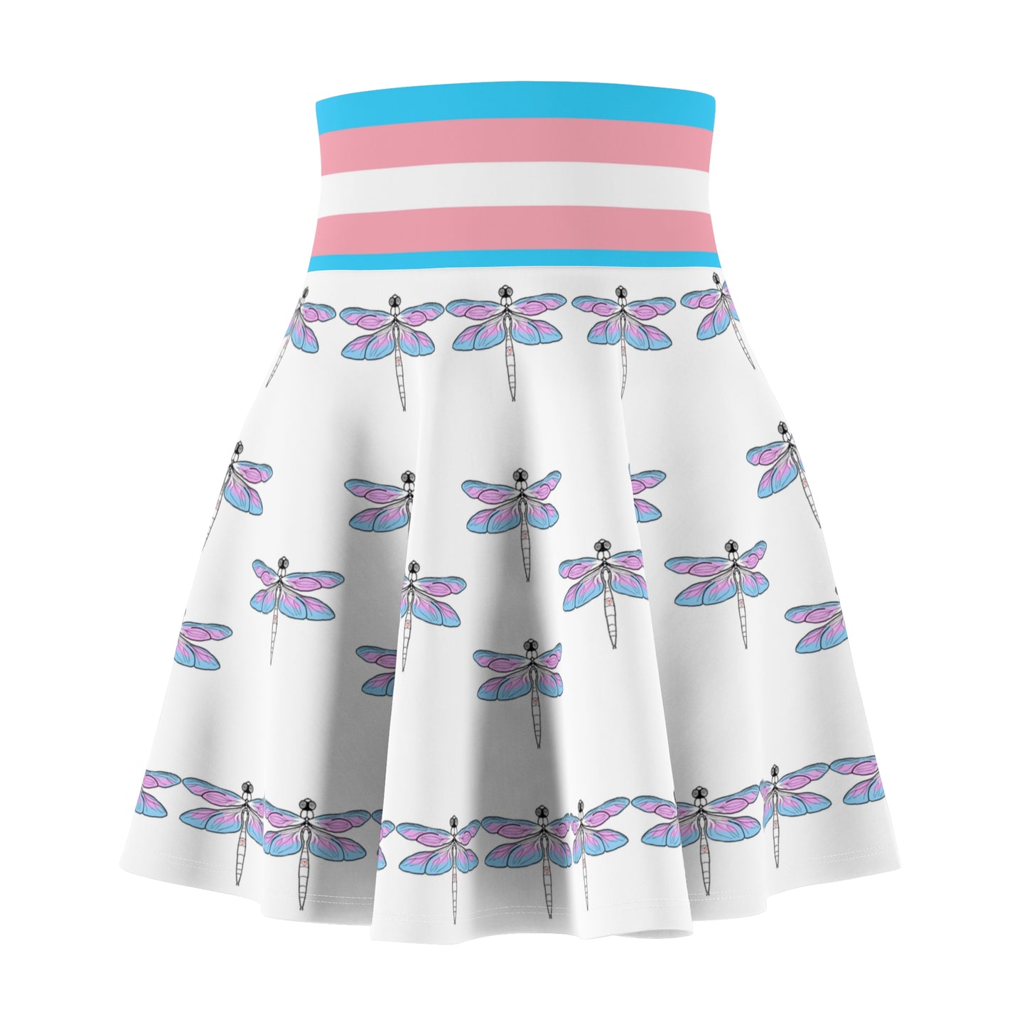 Trans Pride | Dragonflies | Skater Skirt