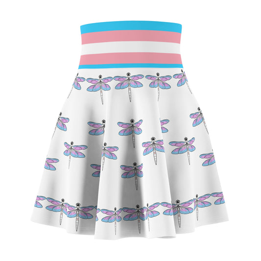Trans Pride | Dragonflies | Skater Skirt
