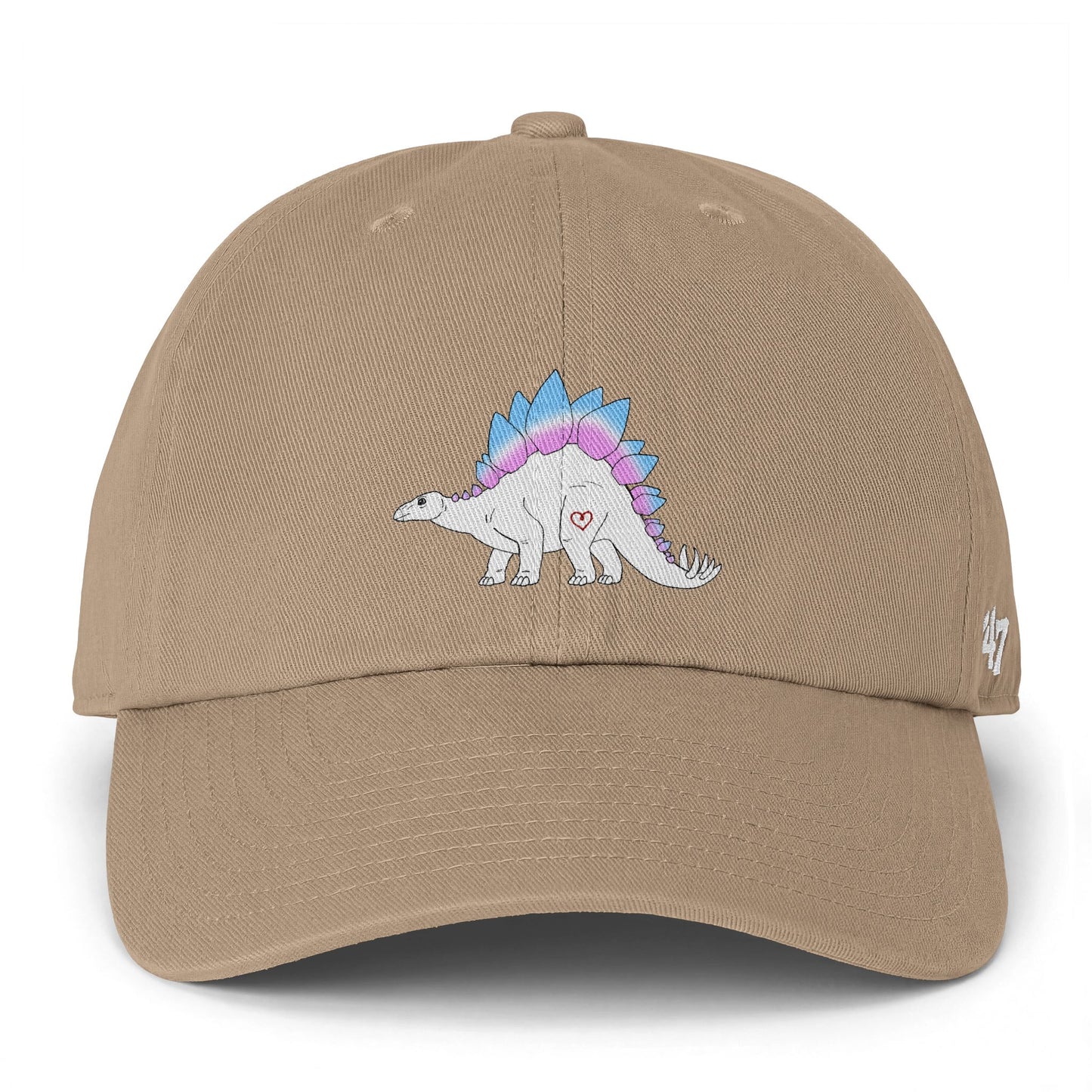 Stegosaurus | Trans Pride | Soft Ball Cap