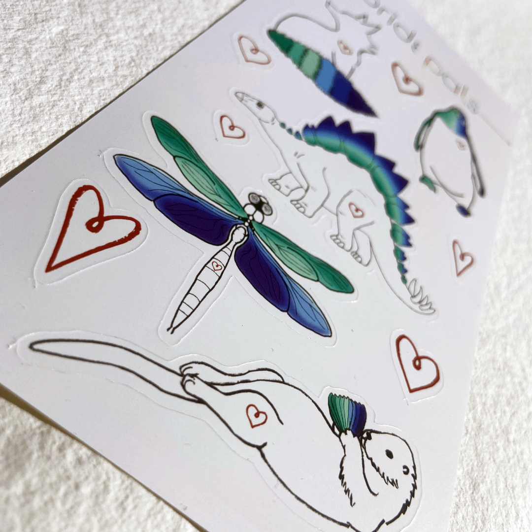 Gay Pride | 4"x7" Sticker Sheet