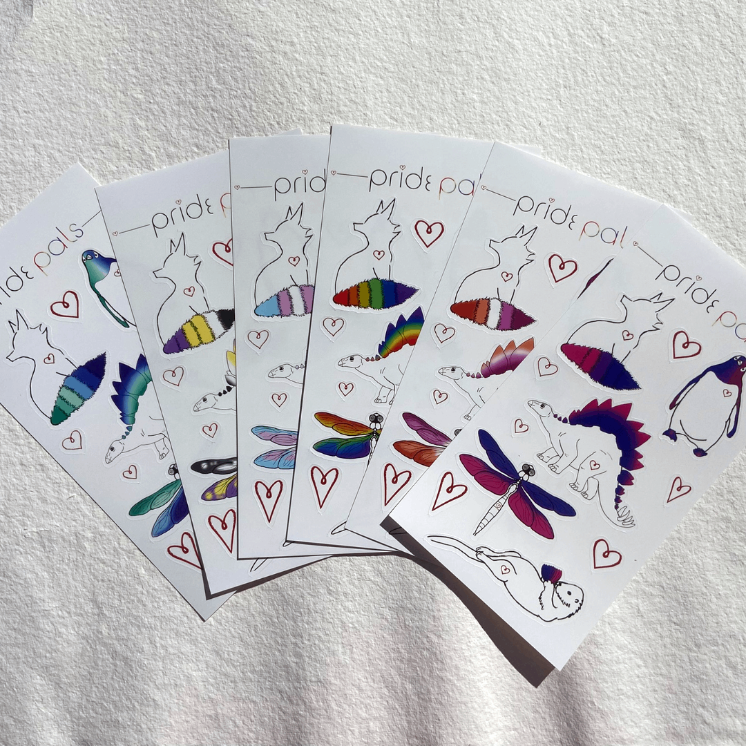 Gay Pride | 4"x7" Sticker Sheet