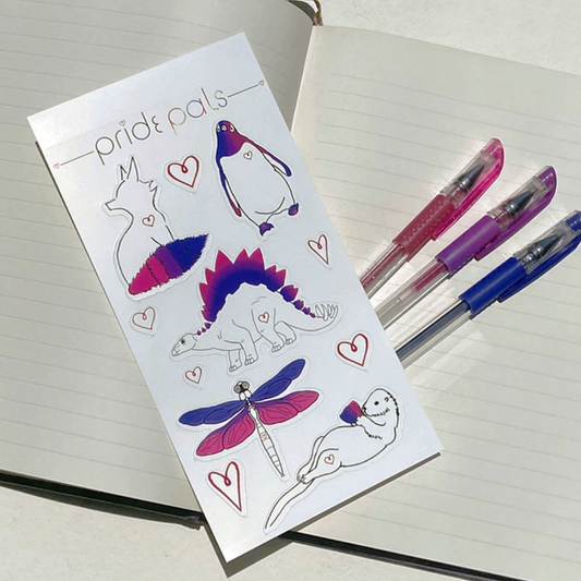 Bi Pride | 4"x7" Sticker Sheet