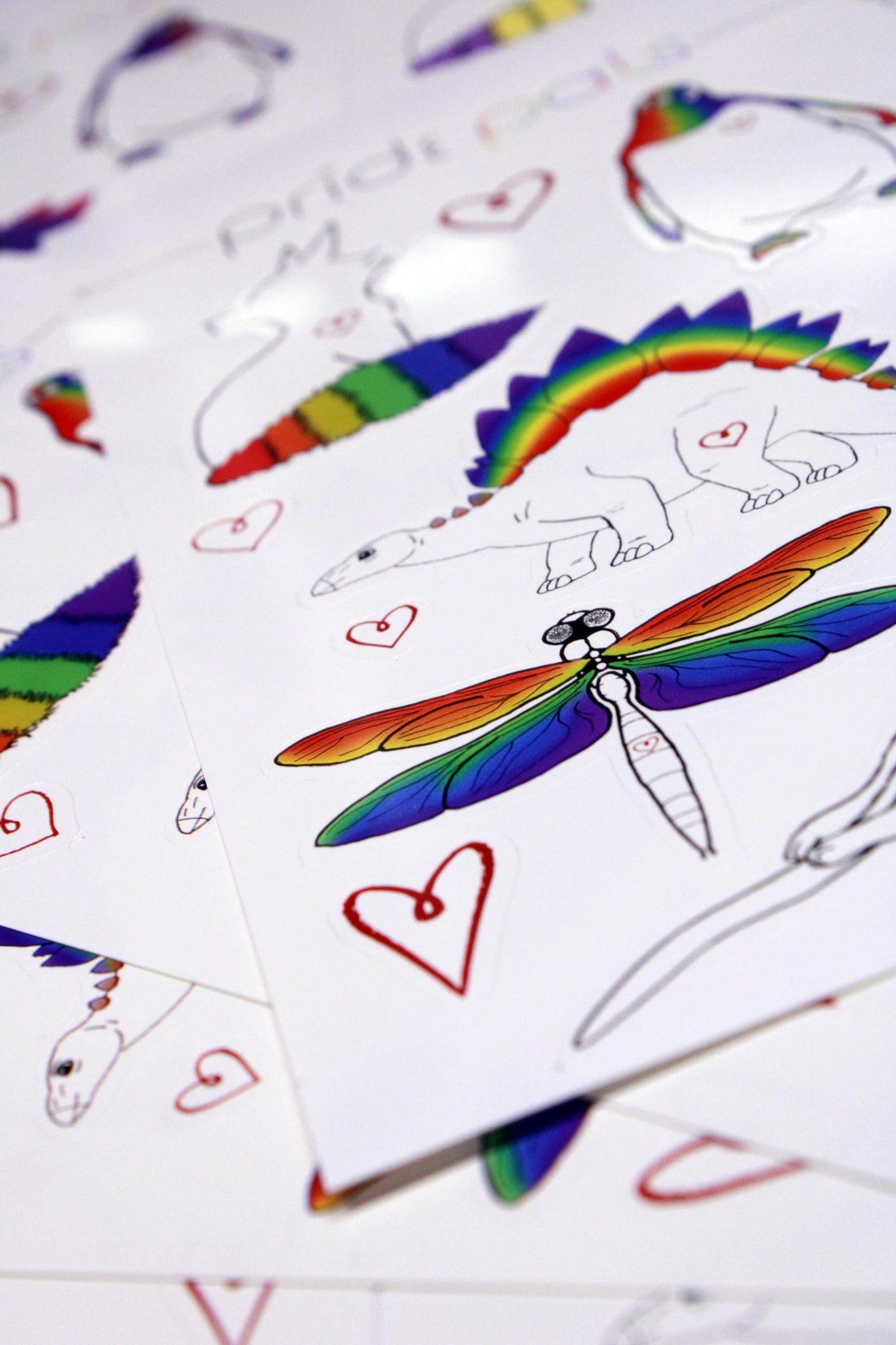 Rainbow Pride | 4"x7" Sticker Sheet